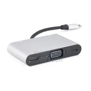 Neutral 5 in 1 USB C to HDMI 4K VGA Adapter With 3.5 Jack US