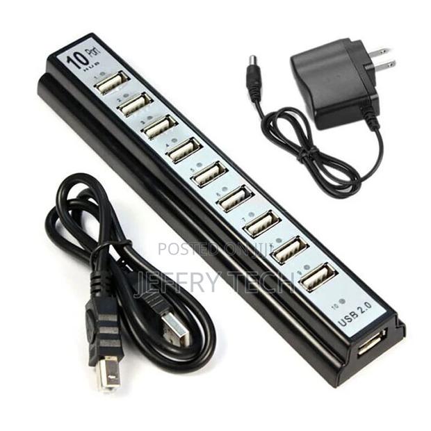 10 Port Usb Adapter Usb2.0 Power Strip Ladron Usb Multiple S