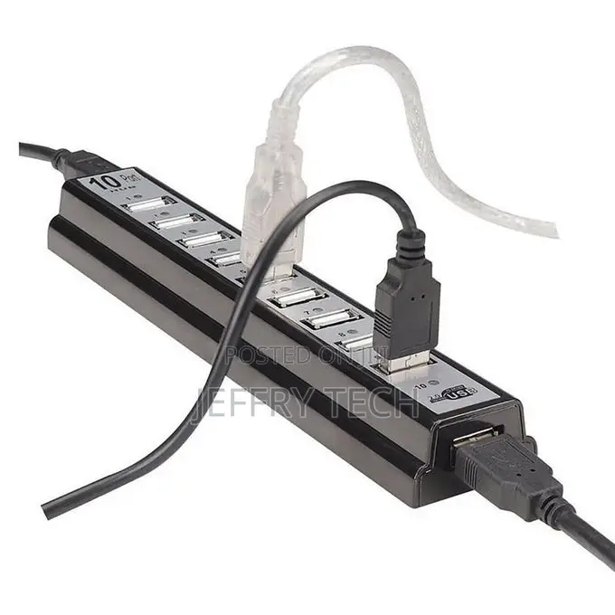 10 Port Usb Adapter Usb2.0 Power Strip Ladron Usb Multiple S