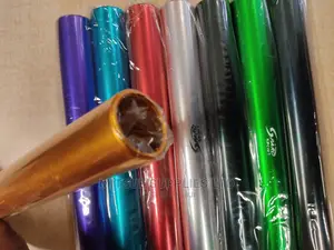 A Set of 8 Aluminium Relay Batons Multicoloured