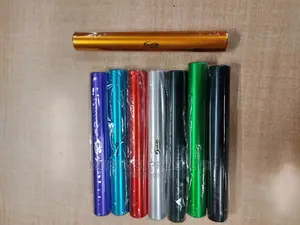 A Set of 8 Aluminium Relay Batons Multicoloured