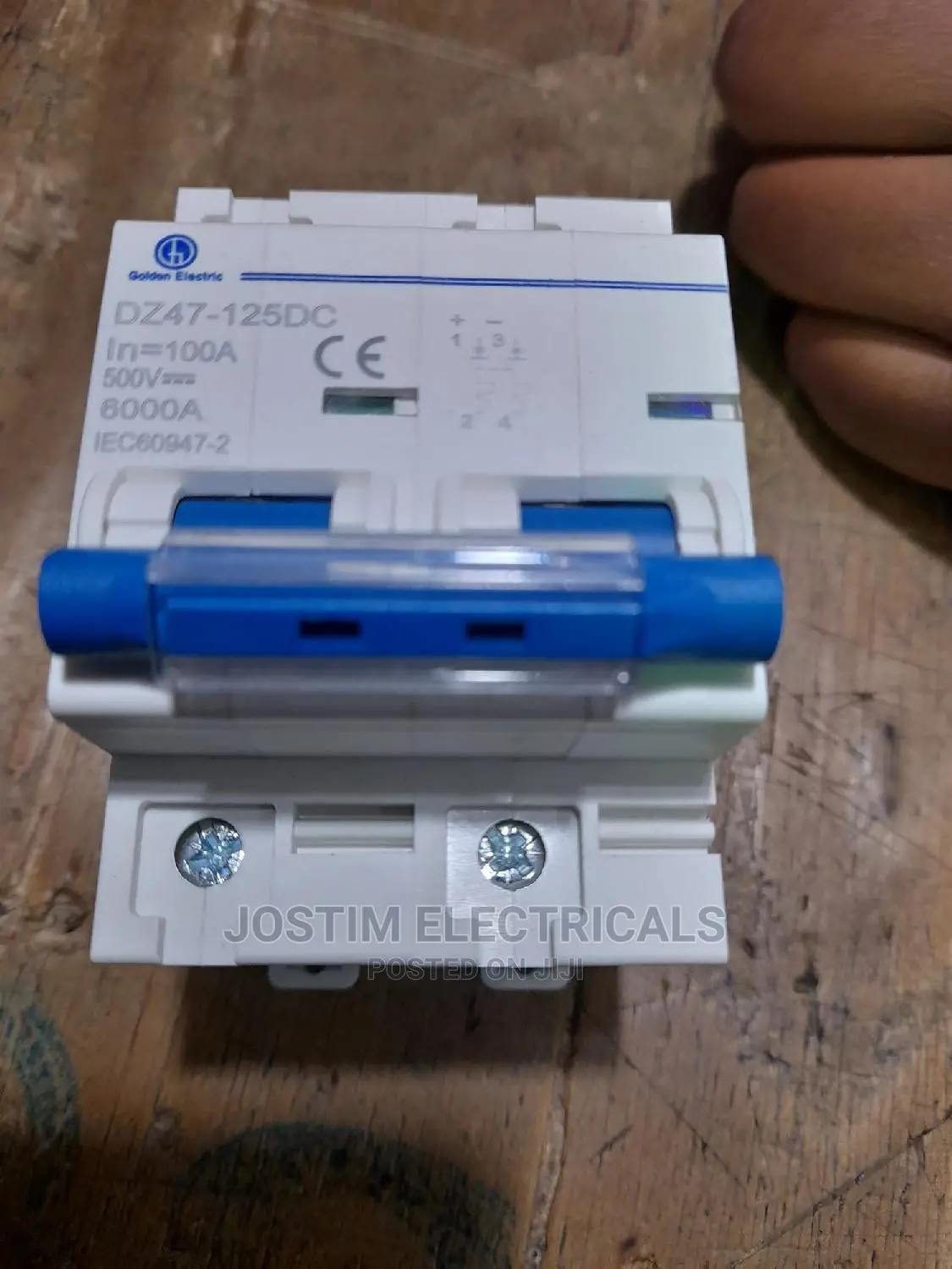 Direct Current Breaker, 100a