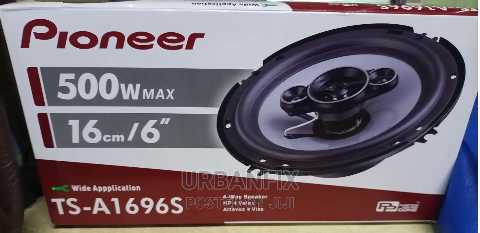 Pioneer 500W 6 Inch Car Door Speakers