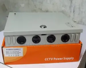 10A Closed Power Supply Unit With Fuse for 8 Cameras