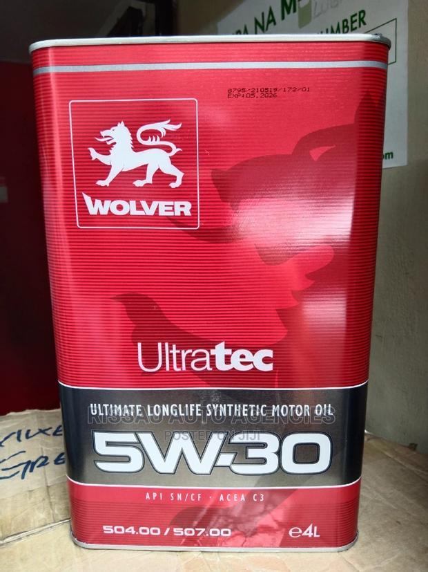 Wolver 5w30 Engine Oil Made in Germany.
