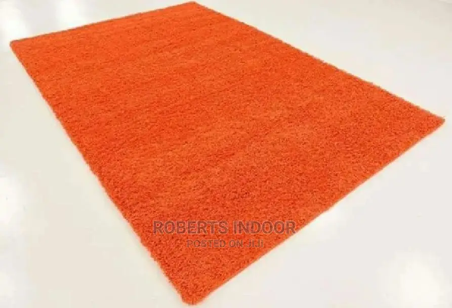Orange Soft Fluffy Carpet