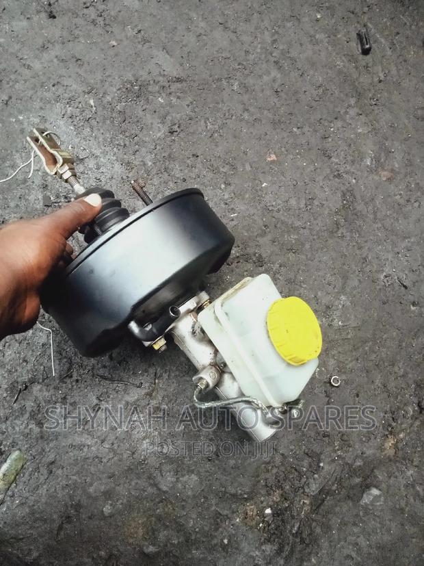 Brake Master Cylinder and Booster Modification Datsun 1200