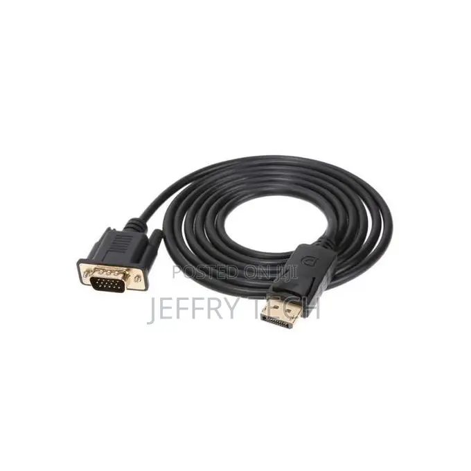 Displayport DP to VGA Cable Adapter Display Port to VGA Conv