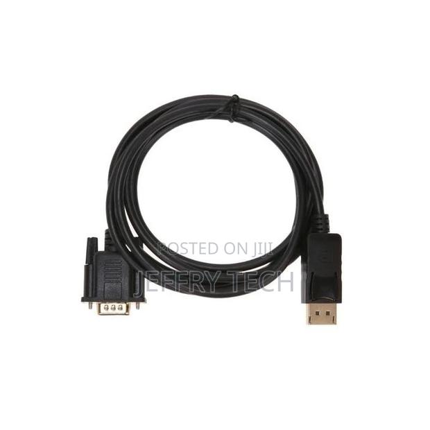 Displayport DP to VGA Cable Adapter Display Port to VGA Conv - thumbnail 3