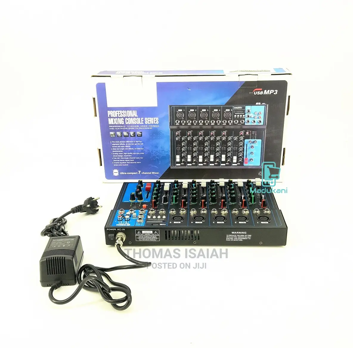 Ultra Compact 7 Channel Mixer Professional Mixing Console Se