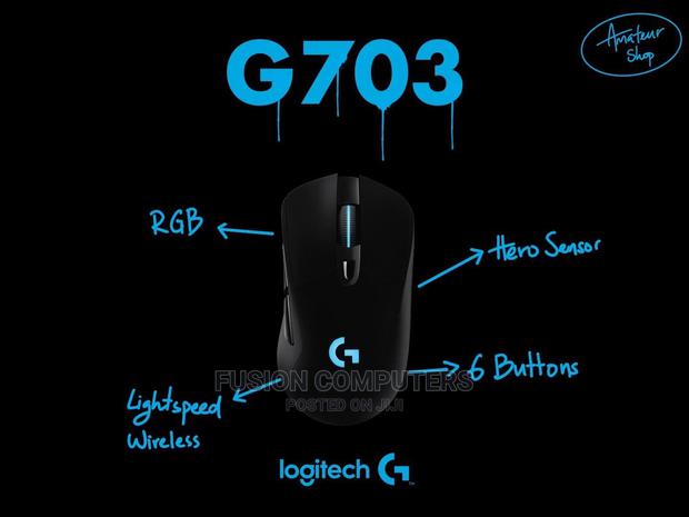 Logitech G703 Lightspeed Gaming Mouse - thumbnail 2