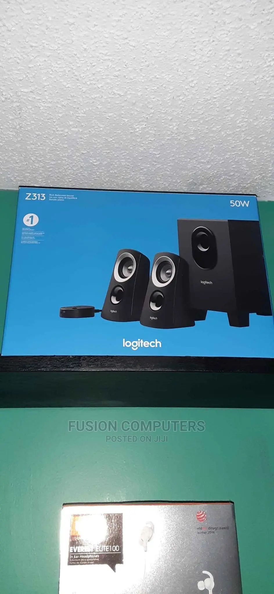 Logitech Z313 2.1 Multimedia Speaker System With Subwoofer