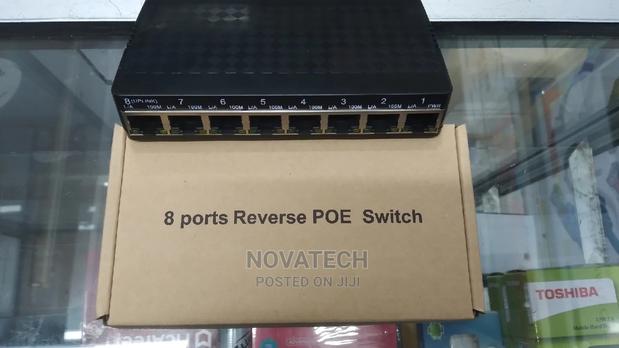 Reverse Poe Switch 8 Ports 100mbps