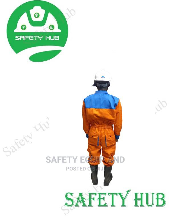 Safety Multipurpose Cargo Overalls With Zip and Elastic