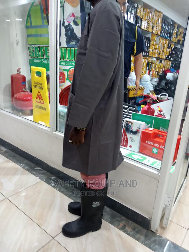 Quality Farm Working Dustcoats-Grey - main view