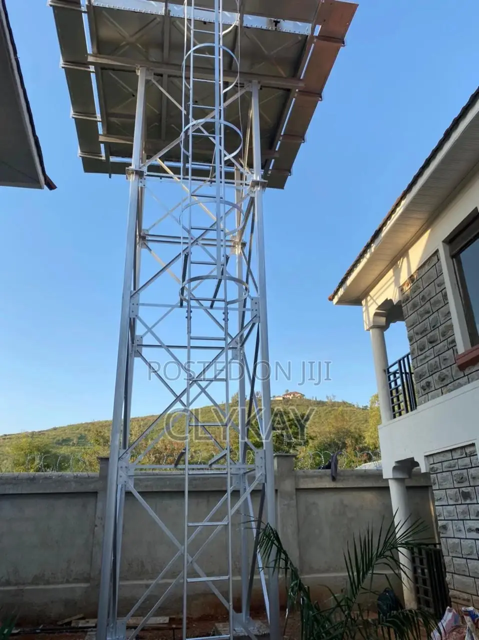 Complete Steel Tank, Steel Tower and Foundation Works