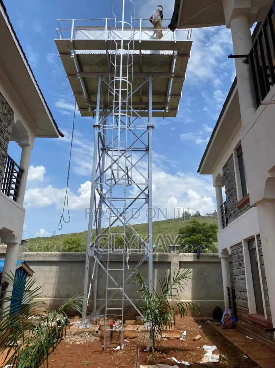 Complete Steel Tank, Steel Tower and Foundation Works
