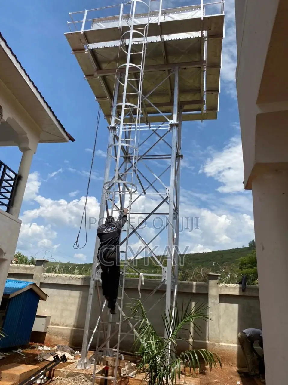 Complete Steel Tank, Steel Tower and Foundation Works