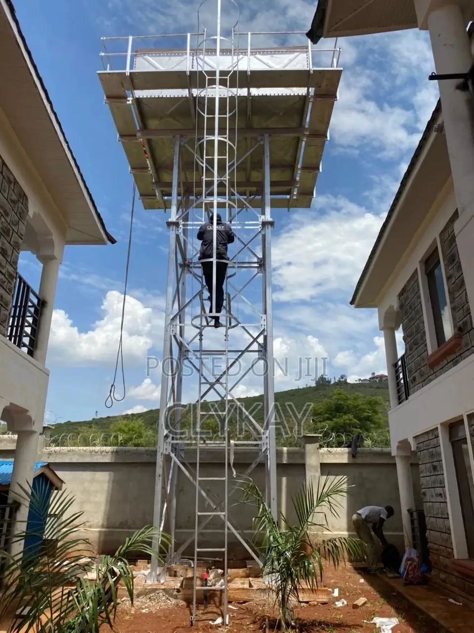Complete Steel Tank, Steel Tower and Foundation Works