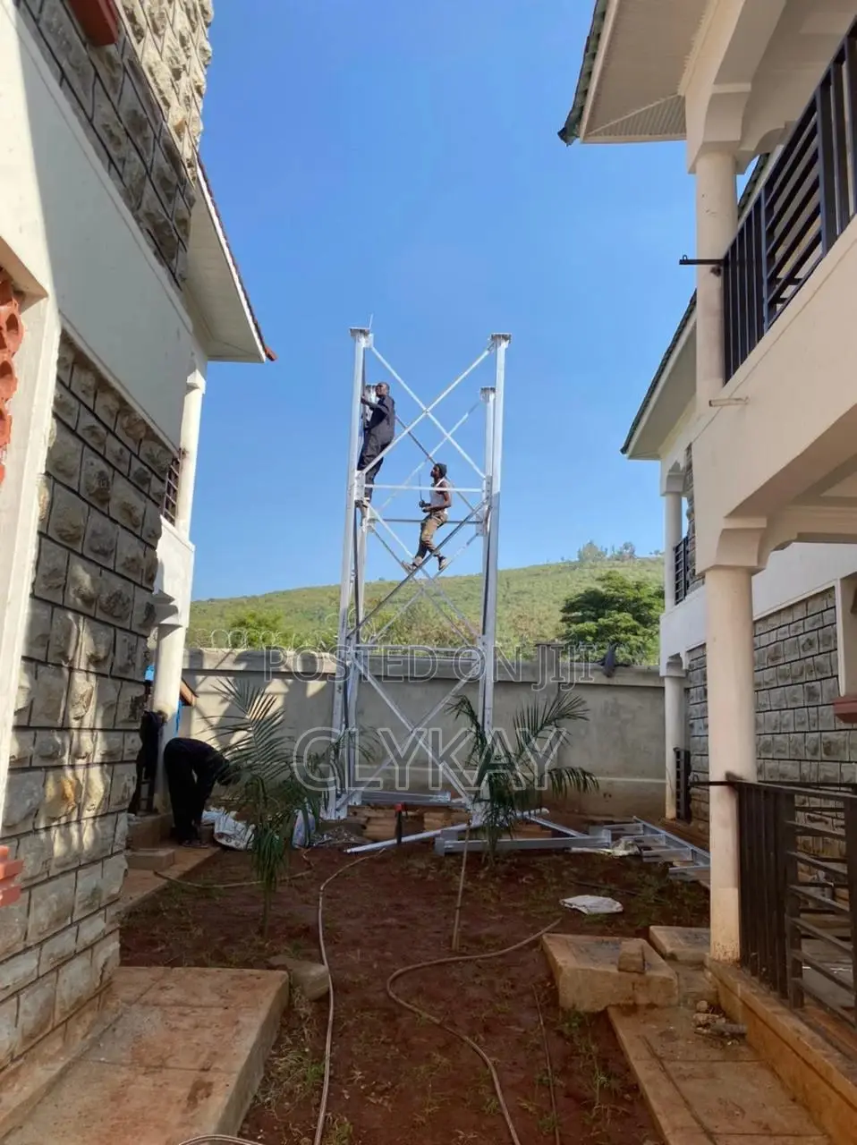Complete Steel Tank, Steel Tower and Foundation Works