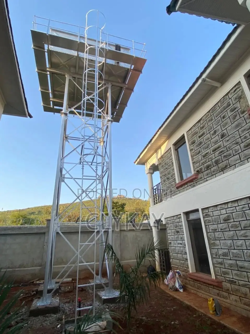 Complete Steel Tank, Steel Tower and Foundation Works