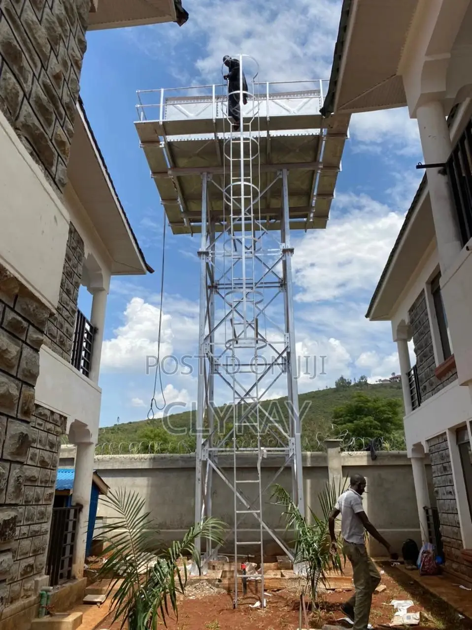 Complete Steel Tank, Steel Tower and Foundation Works