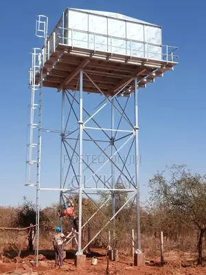 Steel Water Tower and Metallic Steel Tank
