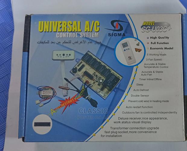 Universal AC Control System Card - main view