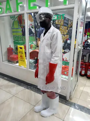 New White Decron Lab Coats