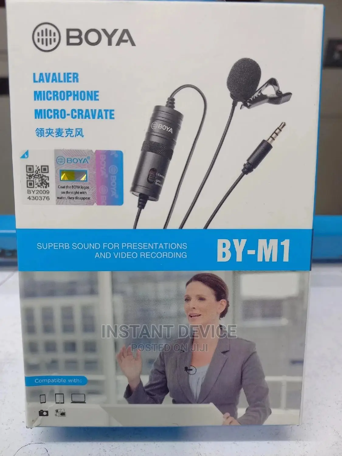 Lavalier Microphone Compatible With Smartphones