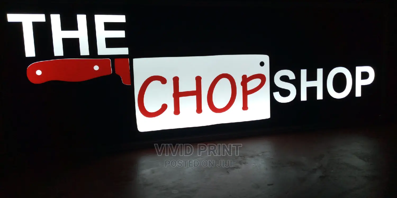 Slim Lighbox Signs