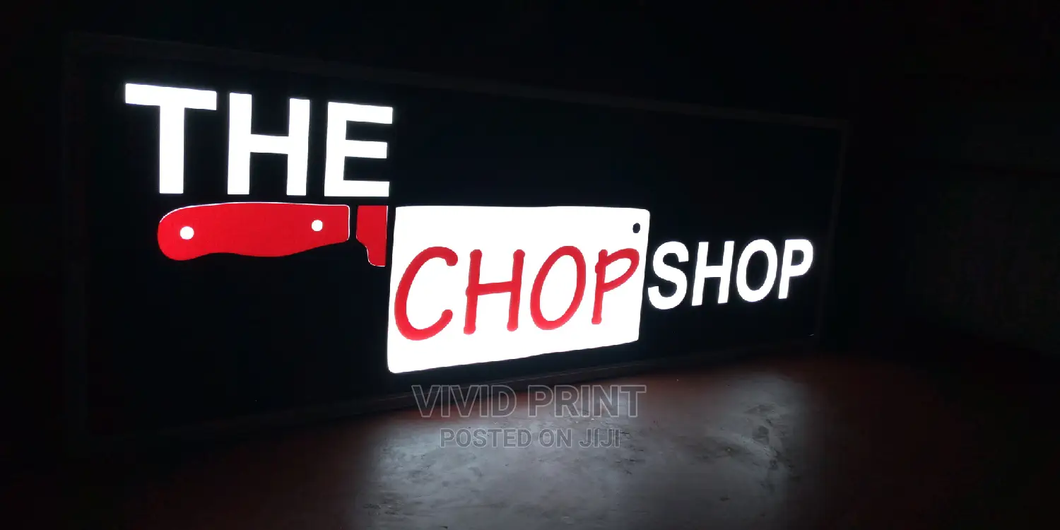 Slim Lighbox Signs