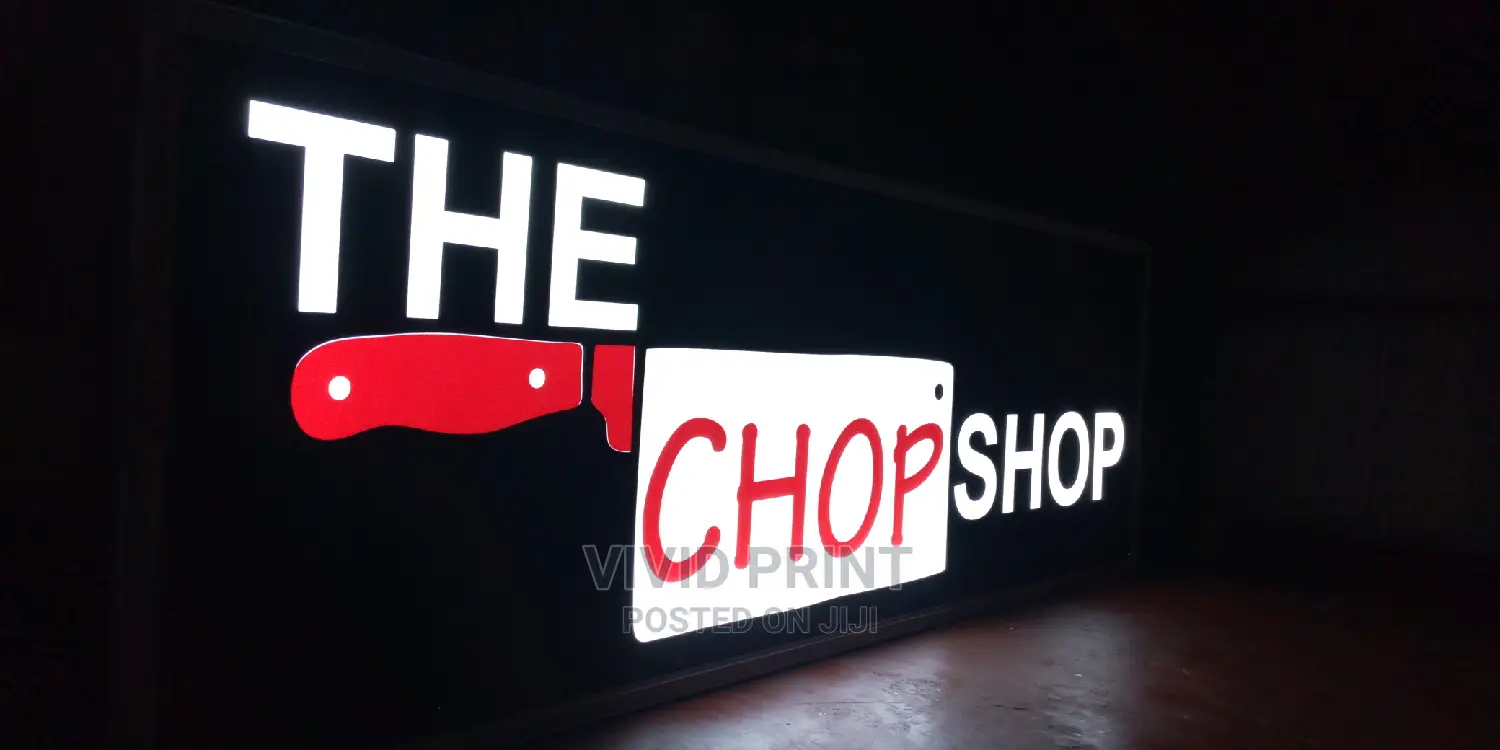 Slim Lighbox Signs