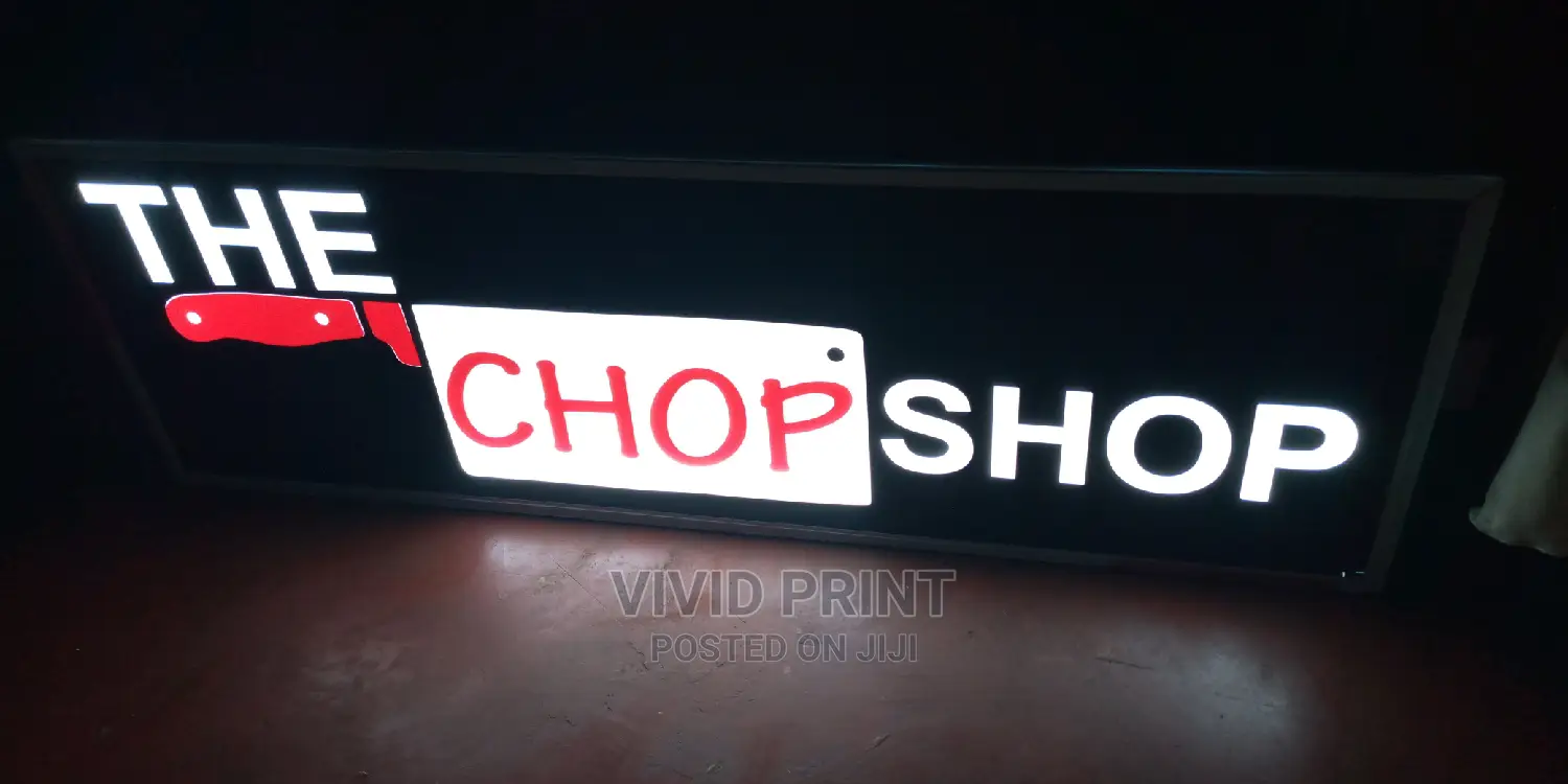 Slim Lighbox Signs