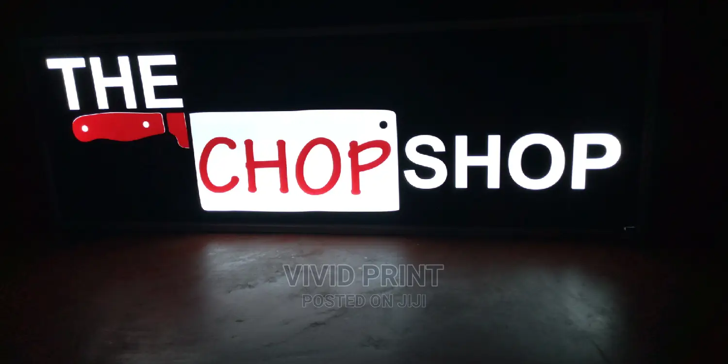 Slim Lighbox Signs