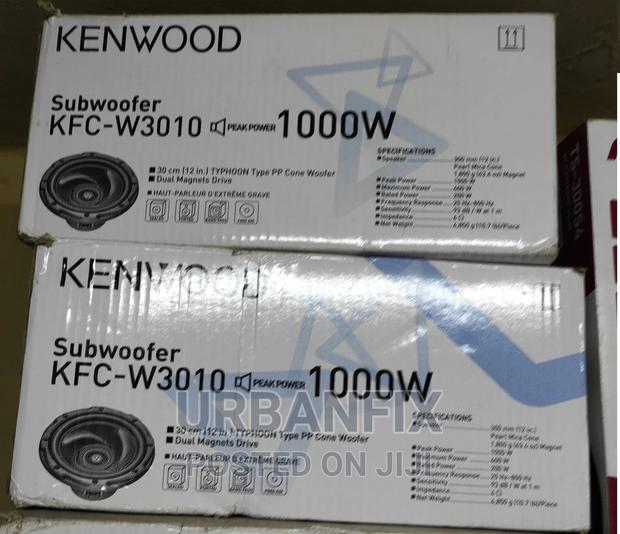 Kenwood 1000watts Double Magnet Subwoofer