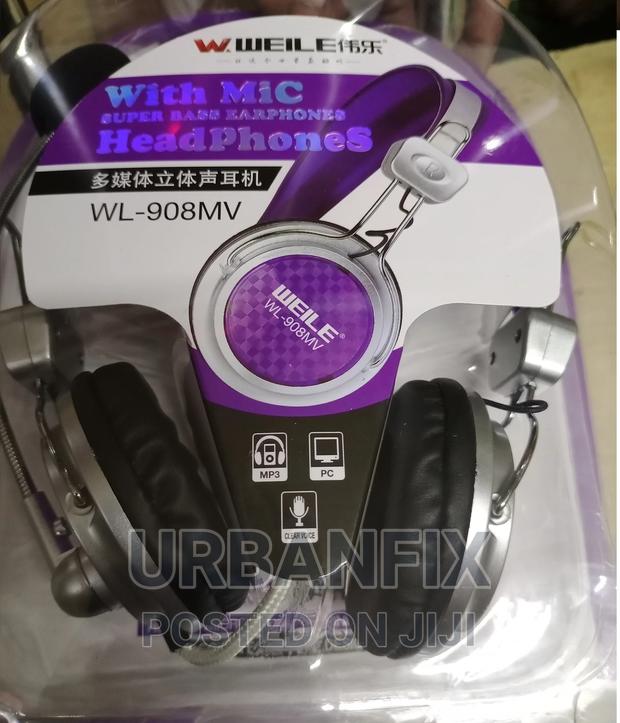 Powerful Gaming Headphones With Mic - main view