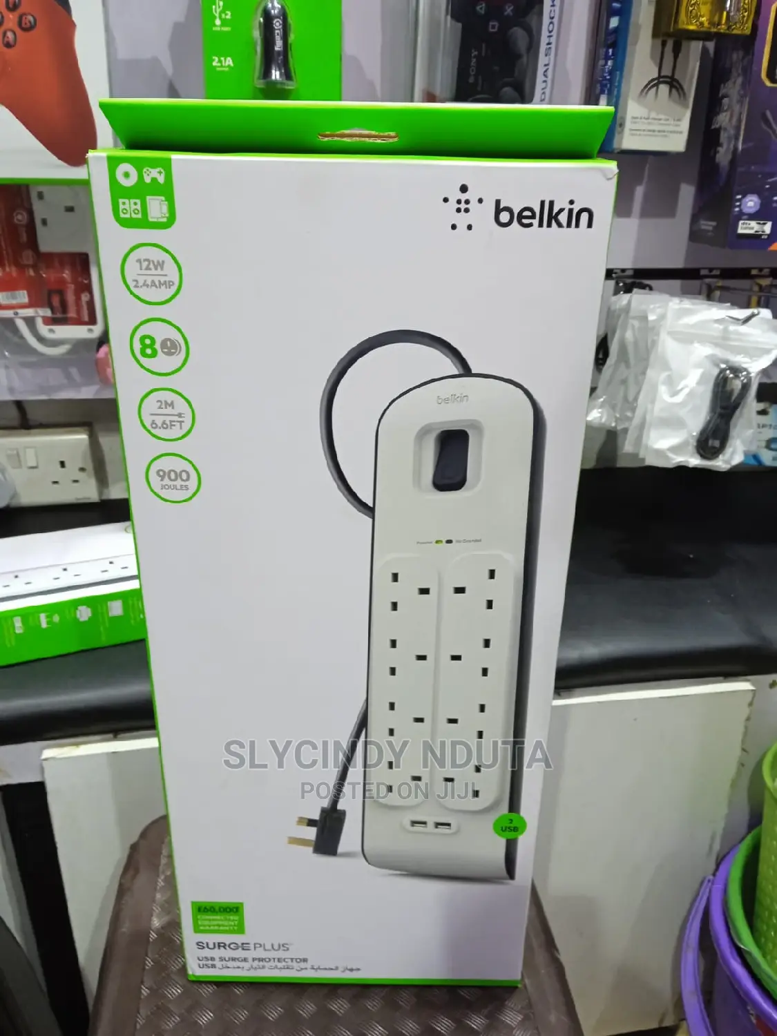 Belkin Extension With 8 Ports