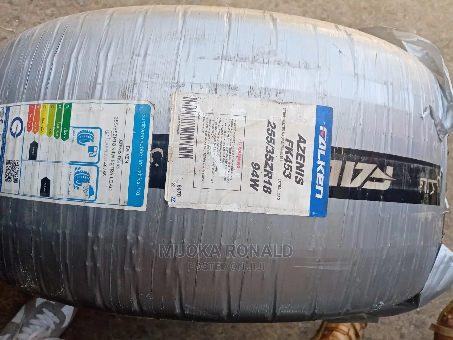 255/35r19 Falken Tyre Made in Japan