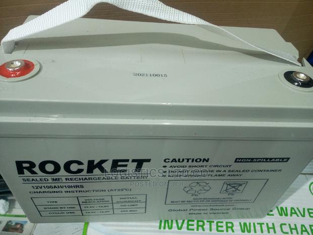 Rocket Rechargeable Battery 12v - 100ah