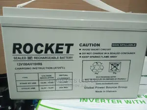 Rocket Rechargeable Battery 12v - 100ah