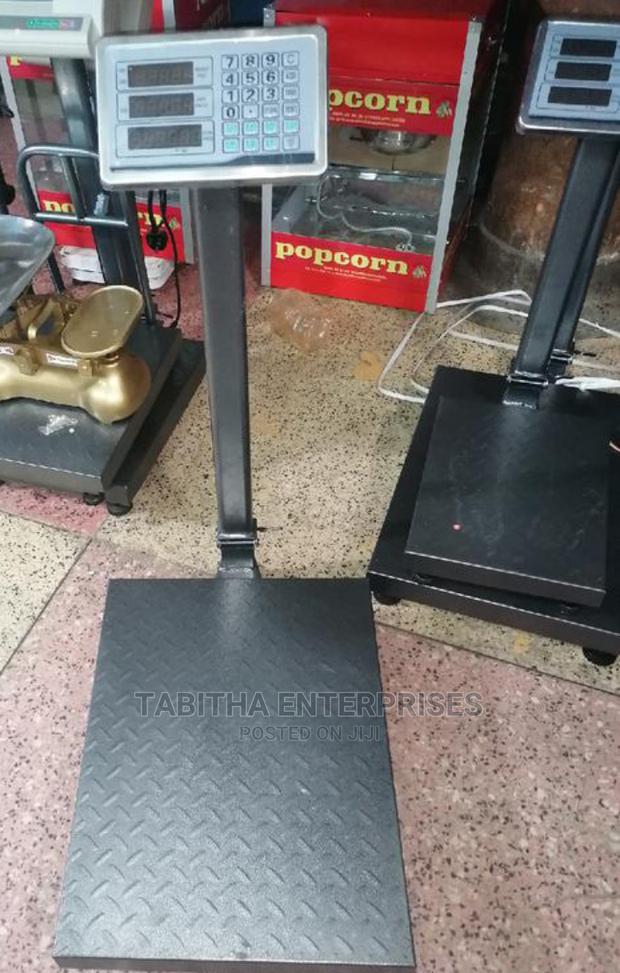 Rechargeable Platform 300kg Scale - main view