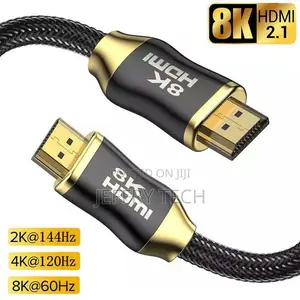  HDMI 2.1 Cable With 48gbps 7680P Ultra High Speed 5m