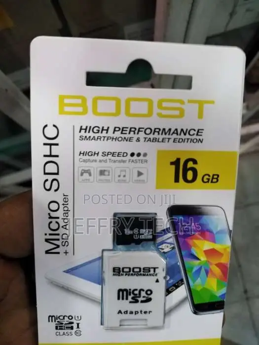 16GB, BOOST MEMORY CARD