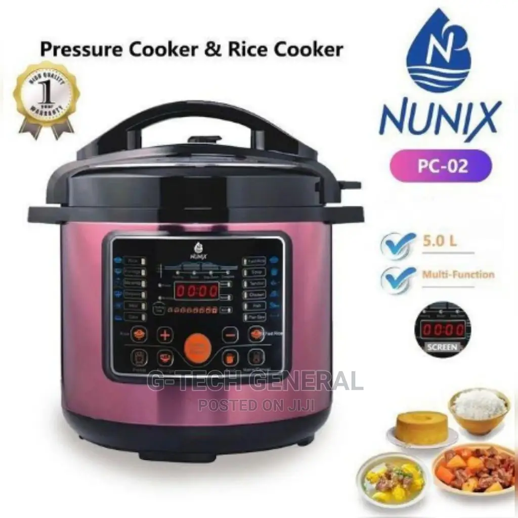Nunix Pressure Cooker With a Timer
