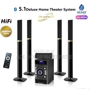 5.1 Nunix NU-9090A Deluxe Home Theater System.