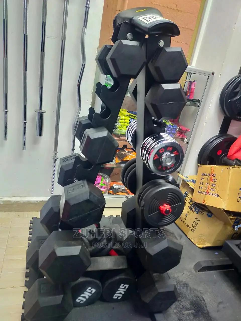 Hexagon Dumbbells KSH 300 Per Kilo