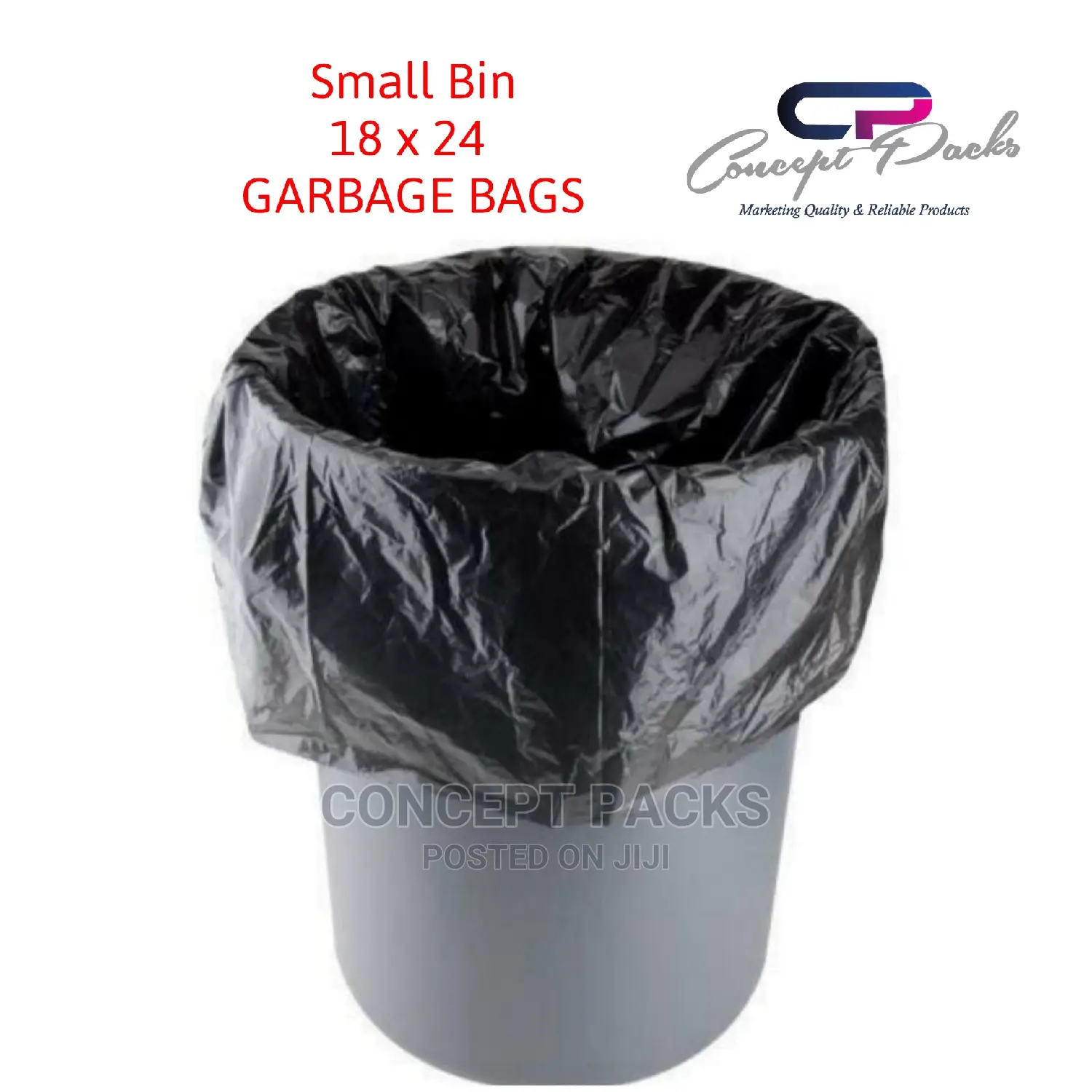 100pcs 18" X 24" Heavy Sanitary Bin Bags.