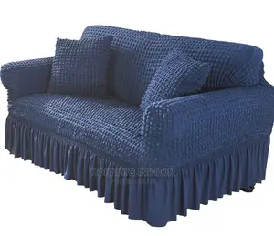 Navy Blue Turkish Elastic Sofa Cover