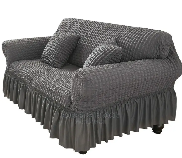 Grey Turkish Elastic Sofa Cover